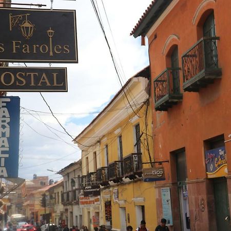 Los Faroles Hostal Potosí Buitenkant foto