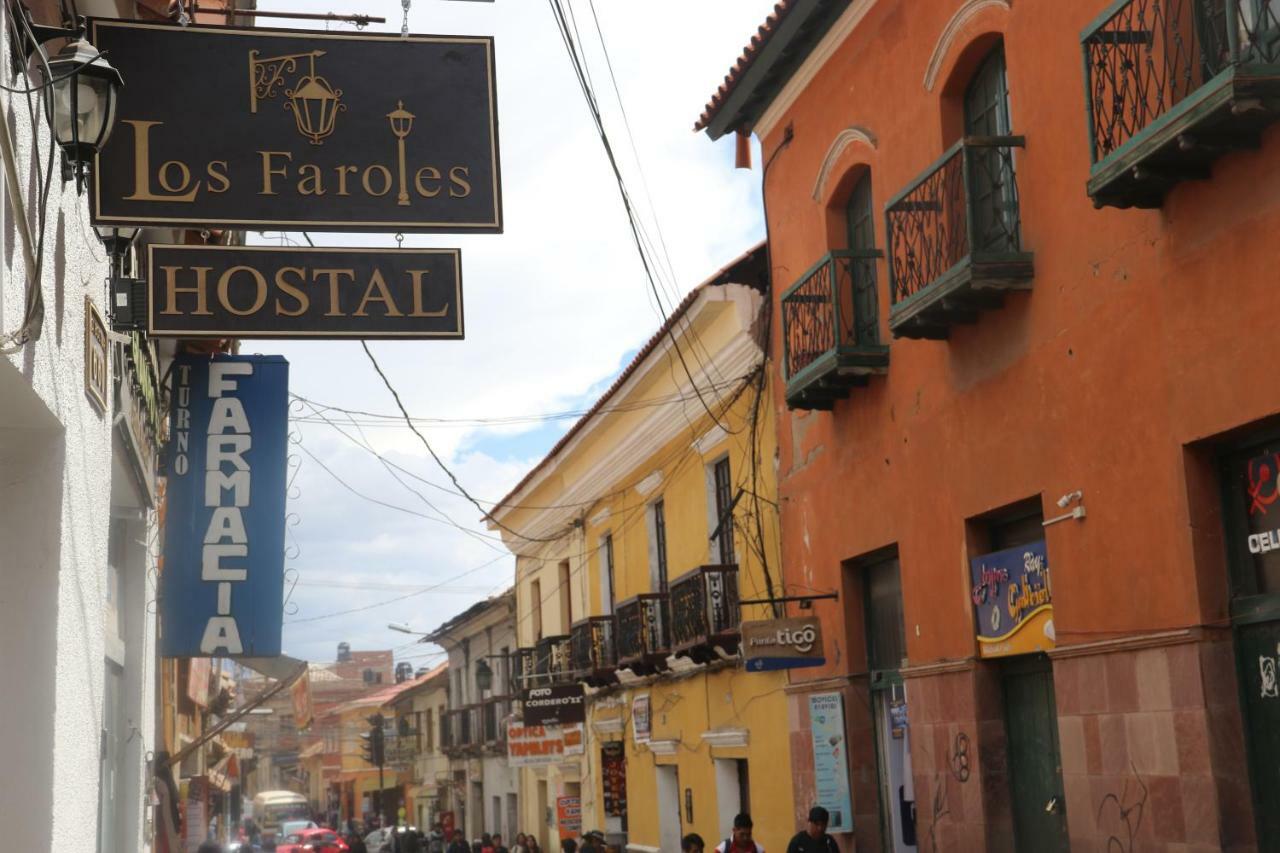 Los Faroles Hostal Potosí Buitenkant foto